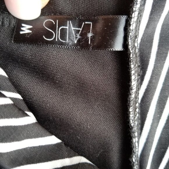 Lapis Print MIDI Black/White Skirt (M) - Picture 3 of 3